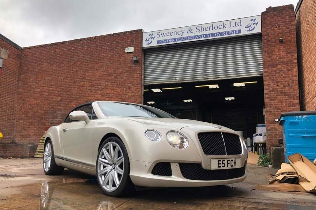 Powder Coating Specialists in Birmingham Sweeney Sherlock